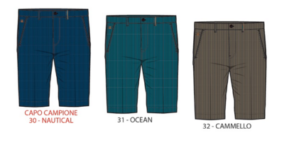 MEN'S BERMUDA SHORTS 52BER63 Tellini S.r.l. Wholesale Clothing