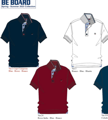 MEN'S POLO SHIRT S/M 52L9601 Tellini S.r.l. Wholesale Clothing