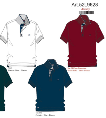 MEN'S POLO SHIRT S/M 52L9628 Tellini S.r.l. Wholesale Clothing