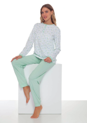 PIGIAMA SERAFINO DONNA M/L 5365 Ingrosso Pigiami donna Tellini S.r.l.