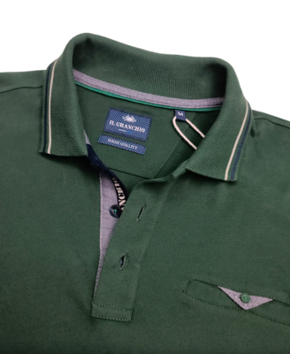 MEN'S POLO SHIRT M/L 53MGR112 Tellini S.r.l. Wholesale Clothing