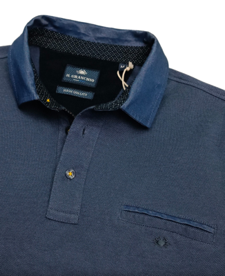 MEN'S POLO SHIRT M/L 53MGR115 Tellini S.r.l. Wholesale Clothing