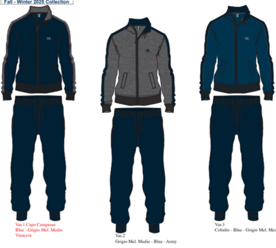 MEN'S TRACKSUIT 54T9431 Tellini S.r.l. Wholesale Clothing