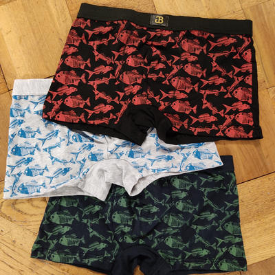 MEN'S BOXERS 5548F Tellini S.r.l. Wholesale Clothing