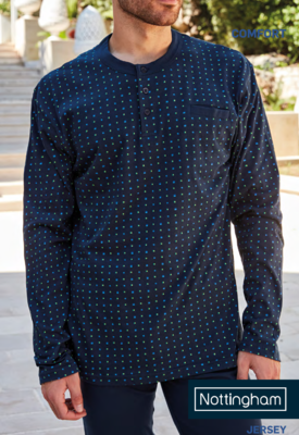 PIGIAMA UOMO M/L NPA562 Tellini S.r.l. Wholesale Clothing