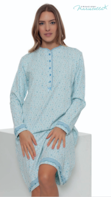 CAMICIA NOTTE DONNA M/L 5652 Tellini S.R.L. Velkoobchodní oblečení