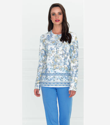 PIGIAMA SERAFINO DONNA M/L LP574709 Ingrosso Intimo Tellini S.r.l.