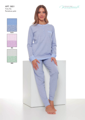 PIGIAMA SERAFINO DONNA M/L 5851 Tellini S.R.L. Veleprodajna odjeća