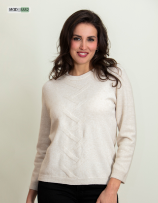 MAGLIA DONNA M/L 5882 Tellini S.r.l. Ingrosso Abbigliamento