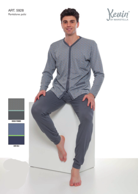 PIGIAMA APERTO UOMO M/L 5928 Tellini S.R.L. Veleprodajna odjeća
