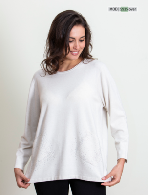 MAGLIA CONFORMATA DONNA M/L 5935 Tellini S.R.L. Velkoobchodní oblečení