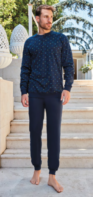 PIGIAMA UOMO M/L NPA601 Tellini S.r.l. Wholesale Clothing