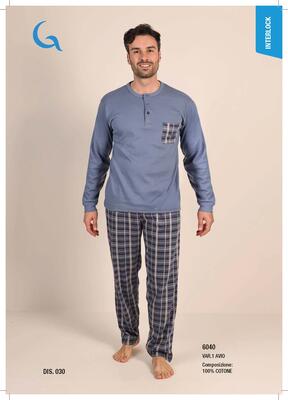 PIGIAMA UOMO M/L 6040 Tellini S.R.L. Velkoobchodní oblečení