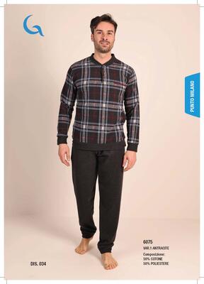 PIGIAMA UOMO M/L 6075 Tellini S.R.L. Velkoobchodní oblečení