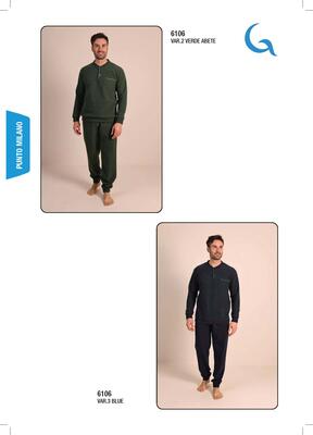 PIGIAMA UOMO M/L 6106 Tellini S.R.L. Veleprodajna odjeća
