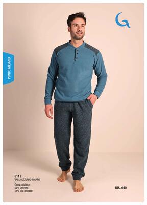 PIGIAMA UOMO M/L 6111 Tellini S.R.L. Veleprodajna odjeća