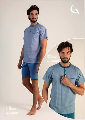 PIGIAMA UOMO M/M 6185 Tellini S.R.L. Χονδρική ενδυμασία