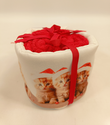 CHRISTMAS BASKET WASHBASINS 3PCS IDEA Tellini S.r.l. Wholesale Clothing