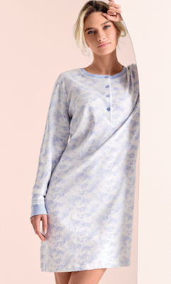 CAMICIA NOTTE SERAFINO DONNA M/L 632895 50/56 Tellini S.r.l. Ingrosso Abbigliamento