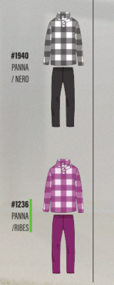 WOMEN'S SERAFINO PAJAMAS S/L 651477 Tellini S.r.l. Wholesale Clothing