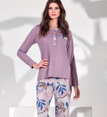 PIGIAMA SERAFINO DONNA M/L 652692 Ingrosso Intimo Tellini S.r.l.