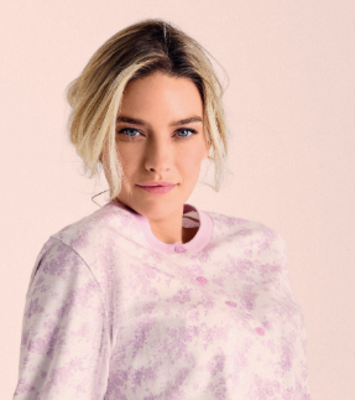 WOMEN'S OPEN PAJAMAS M/L 652894 Tellini S.r.l. Wholesale Clothing