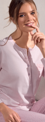 PIGIAMA SERAFINO DONNA M/M 654232 50/56 Tellini S.R.L. Veleprodajna odjeća