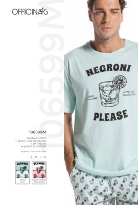 PIGIAMA UOMO M/M 106599 Tellini S.R.L. Velkoobchodní oblečení