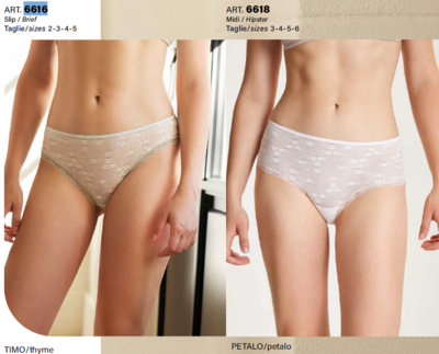 WOMEN'S BRIEFS 6616 Tellini S.r.l. Wholesale Clothing