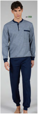PIGIAMA SERAFINO UOMO M/L 7133 Ingrosso Pigiami uomo Tellini S.r.l.