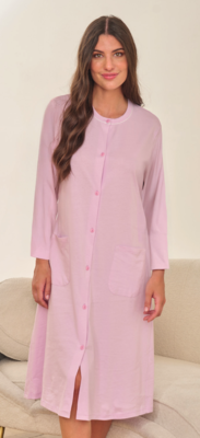 WOMEN'S DRESSING GOWN M/L LS171536 Tellini S.r.l. Wholesale Clothing
