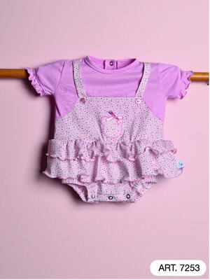 NEWBORN ROMPER 7253 Tellini S.r.l. Wholesale Clothing