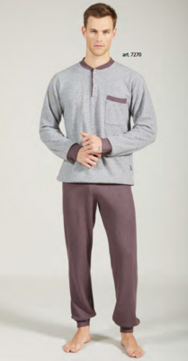 MEN'S SERAFINO PAJAMAS M/L 7270 Tellini S.r.l. Wholesale Clothing