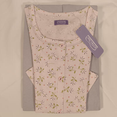 PIGIAMA APERTO DONNA M/L LQ175012 Tellini S.R.L. Velkoobchodní oblečení