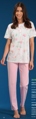 PIGIAMA SERAFINO DONNA M/M LR175159 Ingrosso Intimo Tellini S.r.l.