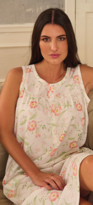 WOMEN'S SERAFINO NIGHTGOWN S/L LS175367 Tellini S.r.l. Wholesale Clothing