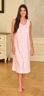WOMEN'S SERAFINO NIGHTGOWN S/L LS175389 Tellini S.r.l. Wholesale Clothing