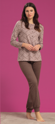 SERAFINO PYJAMAS WOMEN M/L LQ277045 Tellini S.r.l. Wholesale Clothing