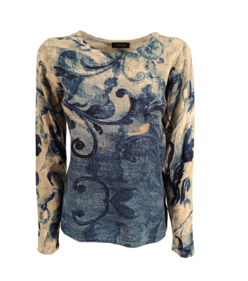 MAGLIA DONNA M/L 7863 Tellini S.r.l. Ingrosso Abbigliamento