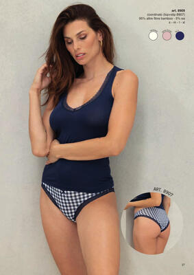 COMPLETO INTIMO DONNA 8909 Tellini S.r.l. Ingrosso Abbigliamento