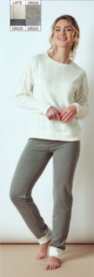 WOMEN'S PYJAMAS M/L P9021 Tellini S.r.l. Wholesale Clothing