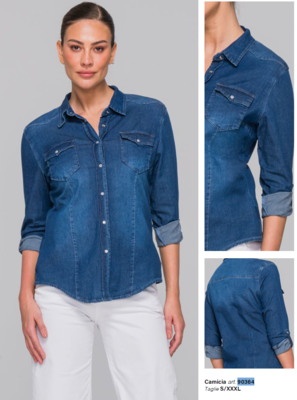 CAMICIA DONNA 90364/C Tellini S.R.L. Veleprodajna odjeća