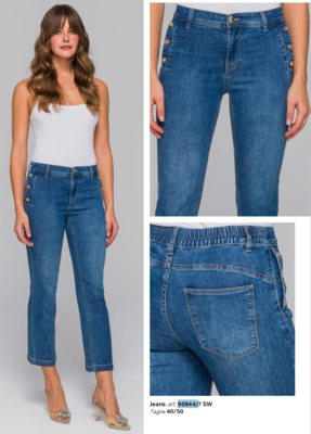 JEANS DONNA 90944/7 Tellini S.R.L. Veleprodajna odjeća
