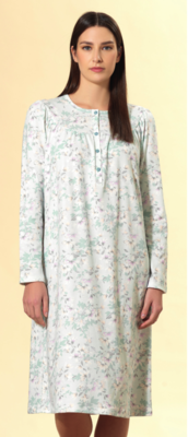 CAMICIA NOTTE SERAFINO DONNA M/L LQ292061 Ingrosso Pigiami donna Tellini S.r.l.