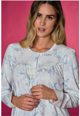 CAMICIA NOTTE SERAFINO DONNA M/L LR292232 Tellini S.r.l. Wholesale Clothing