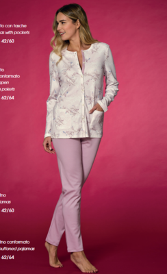 PIGIAMA APERTO DONNA M/L LR292235 Tellini S.R.L. Velkoobchodní oblečení