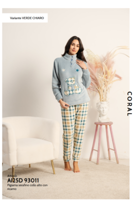 PIGIAMA SERAFINO DONNA M/L 25D93011 Tellini S.R.L. Velkoobchodní oblečení