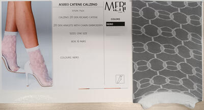 WOMEN'S SHORT SOCKS A5003 20DEN Tellini S.r.l. Wholesale Clothing