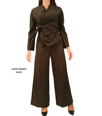 WOMEN'S FLANNEL TROUSERS AI2415221/FL Tellini S.r.l. Wholesale Clothing