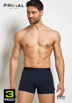 TRIS BOXER UOMO B357 Tellini S.r.l. Wholesale Clothing